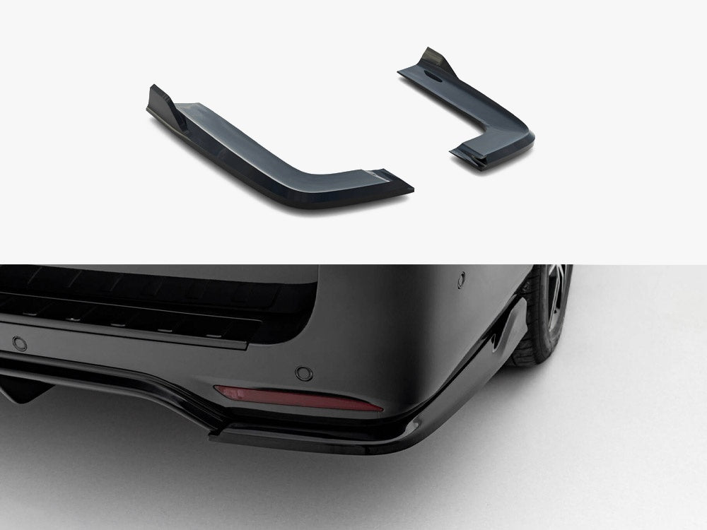 Rear Side Splitters V.3 compatible with Mercedes-Benz V-Class AMG Line W447 Facelift
