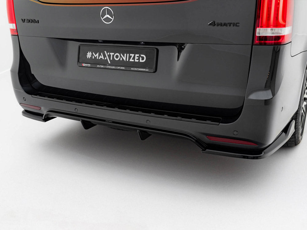 Rear Valance compatible with Mercedes-Benz V-Class AMG Line W447 Facelift