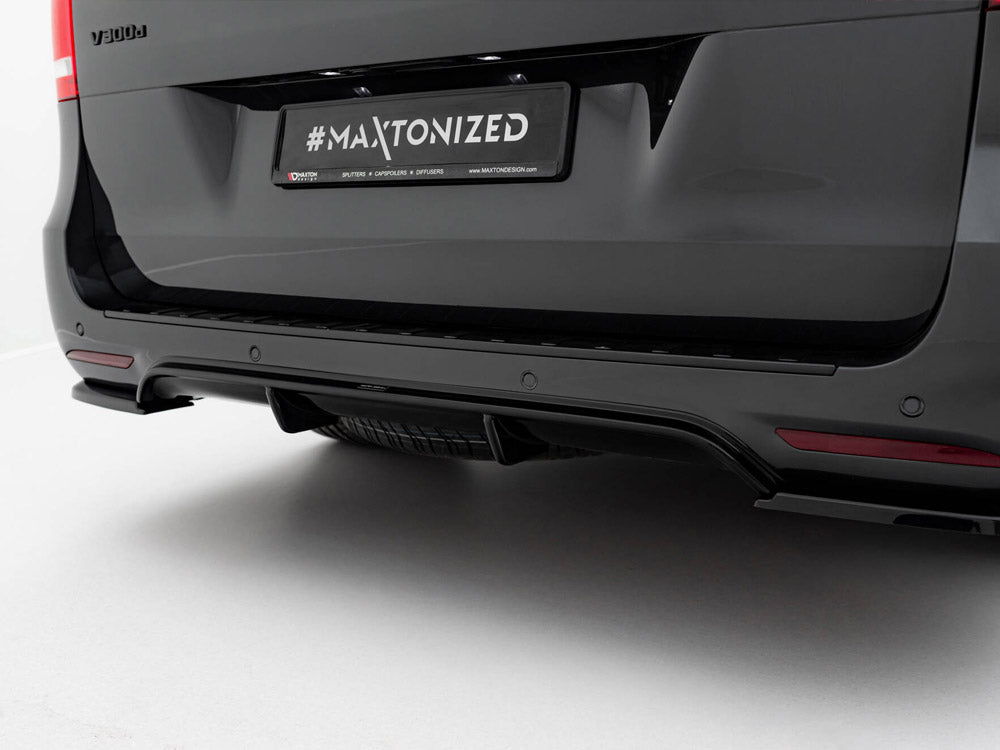 Rear Valance compatible with Mercedes-Benz V-Class AMG Line W447 Facelift