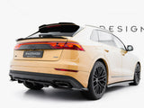 Rear Splitter (Vertical Bars) compatible with Audi Q8 Mk1 Facelift