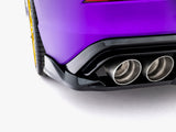 Rear Splitter (Vertical Bars) V.1 compatible with Volkswagen Golf R Mk8 / Mk8 Facelift