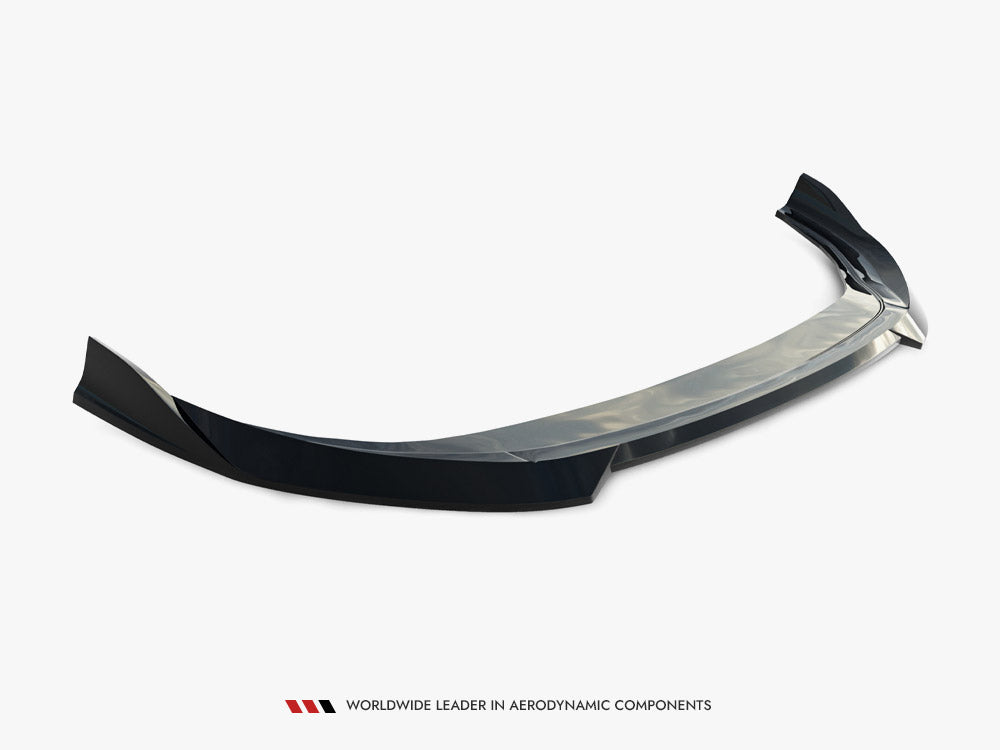 Front Splitter V.4 compatible with Volkswagen Golf R Mk8 Facelift