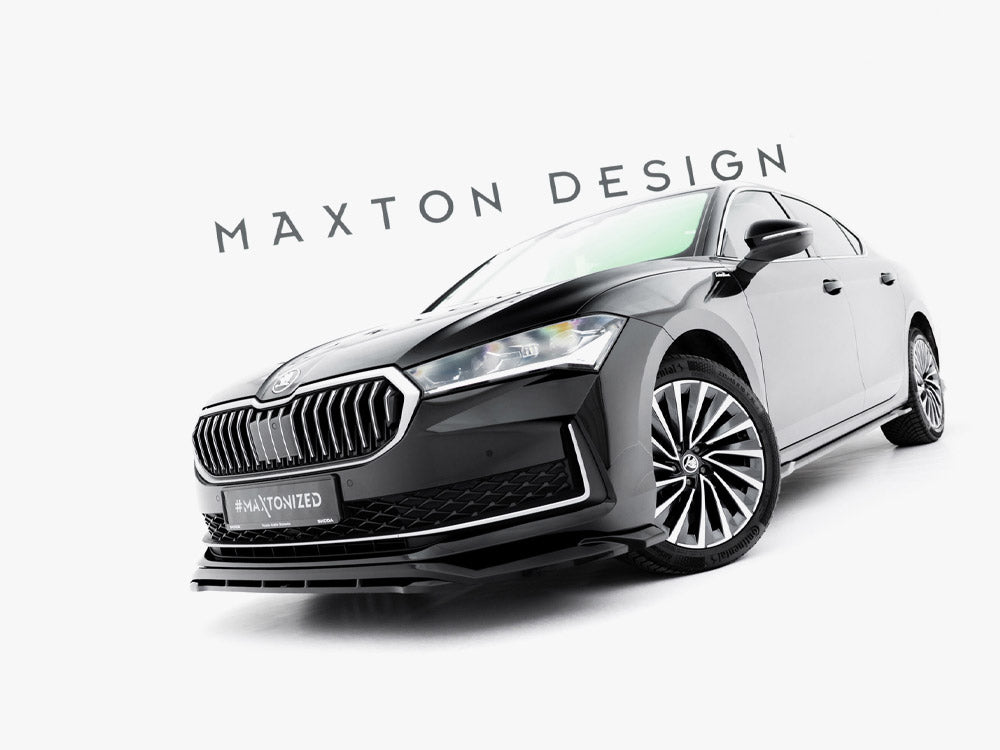 Front Splitter V.1 compatible with Skoda Superb Mk4