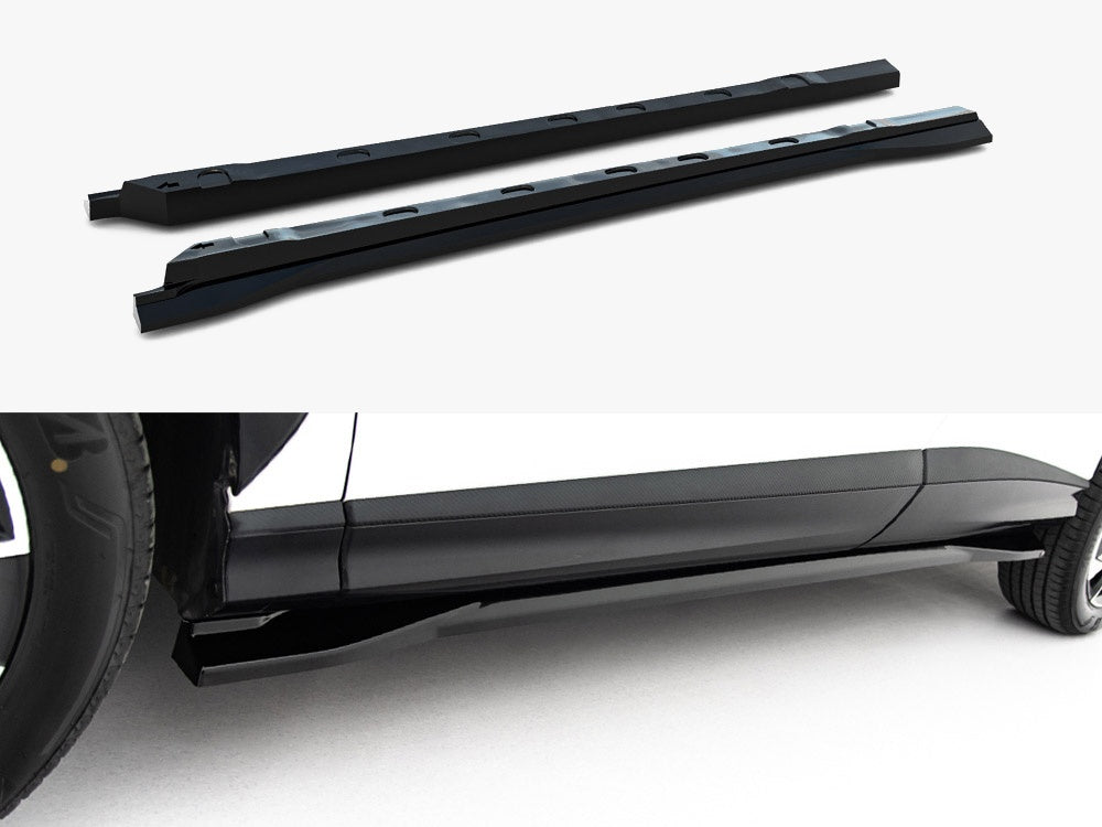 Side Skirts Diffusers compatible with MG HS Mk2