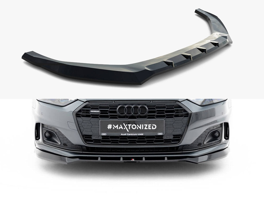 Front Splitter V.2 compatible with Audi A5 F5 Facelift