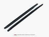 Side Skirts Diffusers compatible with Audi A5 Sportback F5 Facelift