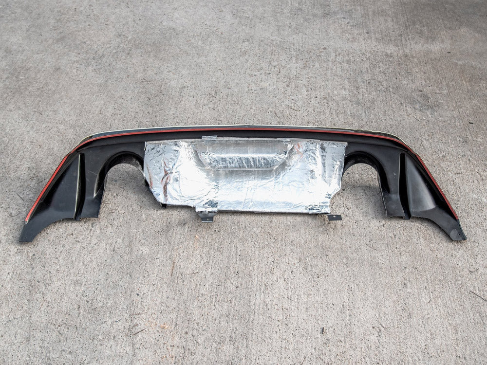 Rear Diffuser + Milltek GPF / OPF BACK Exhaust System - Ford Fiesta ST Mk8