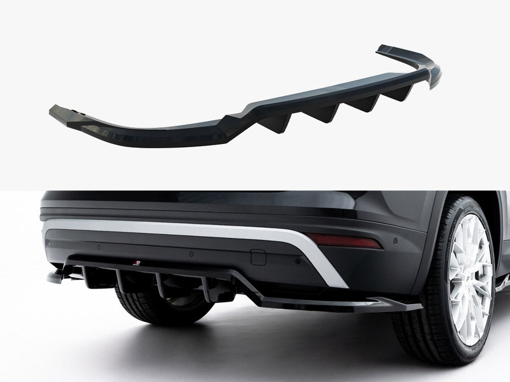 Rear Splitter (Vertical Bars) compatible with Skoda Kodiaq Mk2