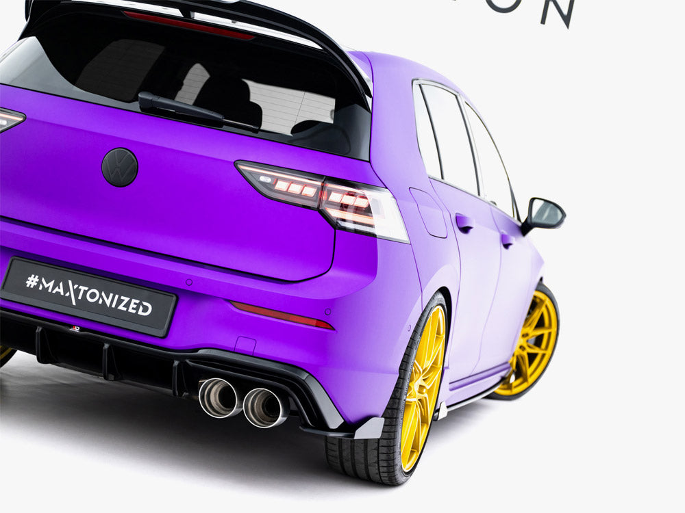 Rear Side Flaps V.2 compatible with Volkswagen Golf R Mk8 / Mk8 Facelift