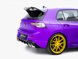 Street PRO Rear Side Splitters V.2 compatible with Volkswagen Golf R Hatchback Mk8 / Mk8 Facelift