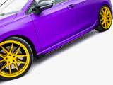 Street PRO Side Skirts Diffusers + Flaps compatible with Volkswagen Golf R Mk8 / Mk8 Facelift