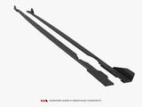 Street PRO Side Skirts Diffusers + Flaps compatible with Volkswagen Golf R Mk8 / Mk8 Facelift