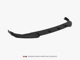 Street PRO Front Splitter + Flaps compatible with Volkswagen Golf R Mk8 Facelift