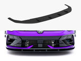 Street PRO Front Splitter compatible with Volkswagen Golf R Mk8 Facelift