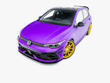 Street PRO Front Splitter compatible with Volkswagen Golf R Mk8 Facelift
