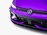 Street PRO Front Splitter compatible with Volkswagen Golf R Mk8 Facelift