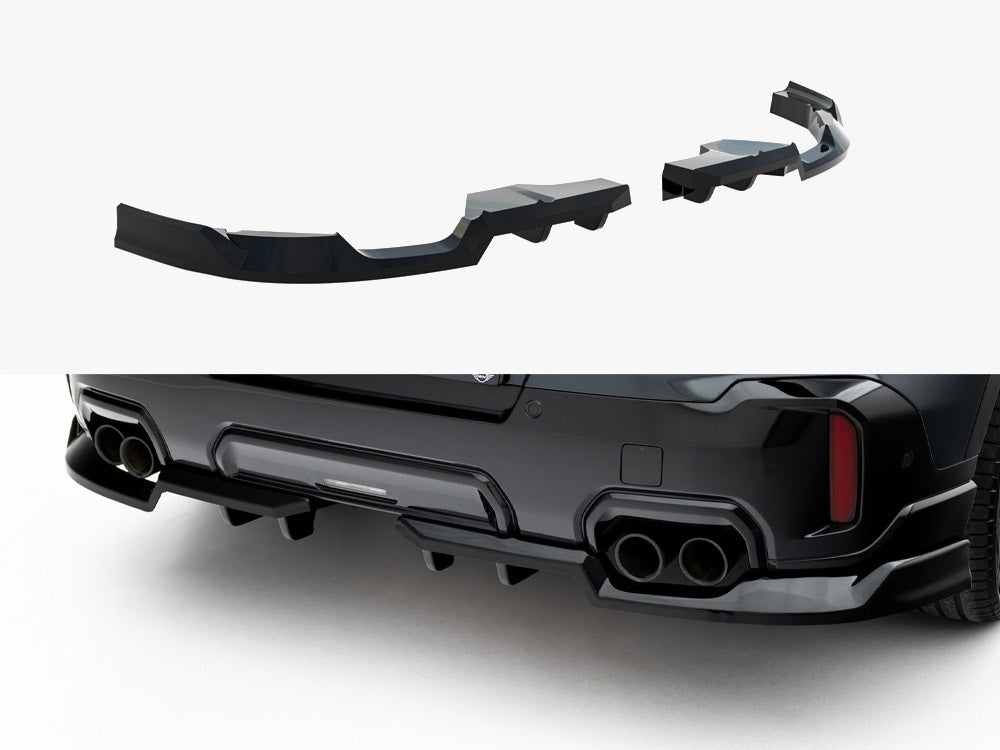 Rear Splitter (Vertical Bars) compatible with MINI Countryman JCW U25