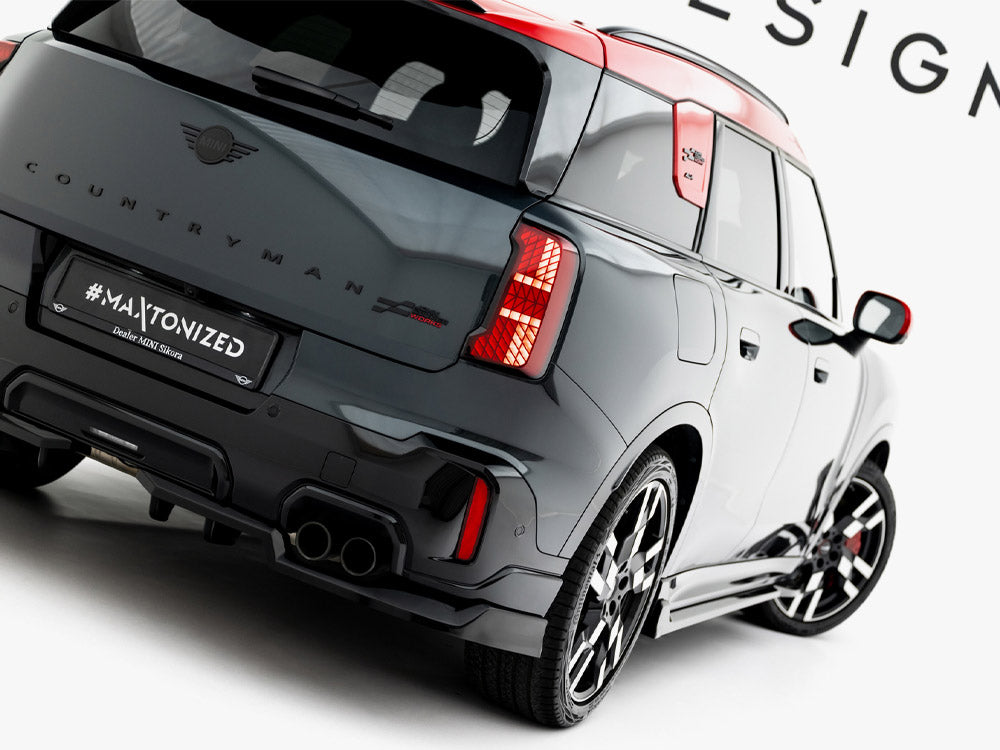 Rear Splitter (Vertical Bars) compatible with MINI Countryman JCW U25