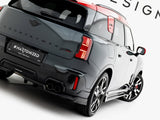 Rear Splitter (Vertical Bars) compatible with MINI Countryman JCW U25