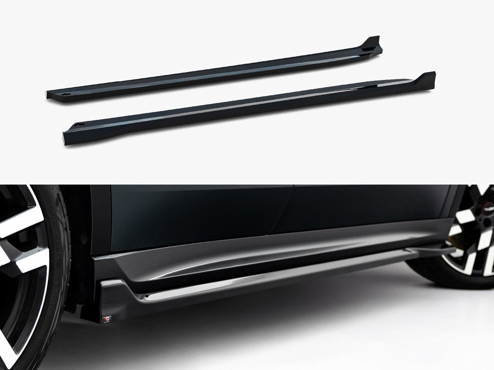 Side Skirts Diffusers compatible with MINI Countryman JCW U25
