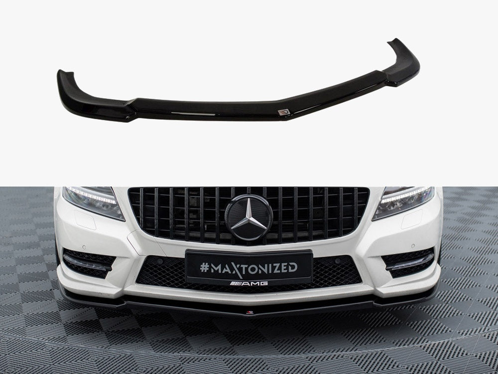 Front Splitter compatible with Mercedes-Benz CLS AMG Line C218