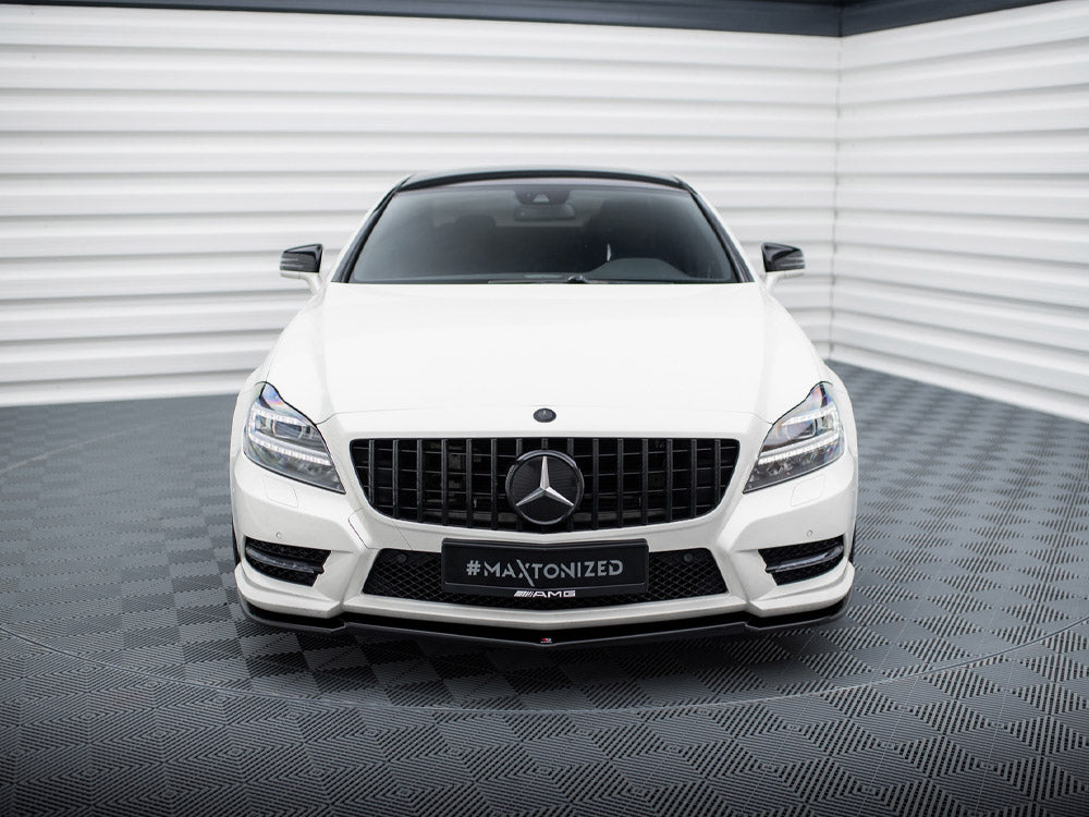 Front Splitter compatible with Mercedes-Benz CLS AMG Line C218