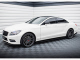 Side Skirts Diffusers compatible with Mercedes-Benz CLS AMG Line C218
