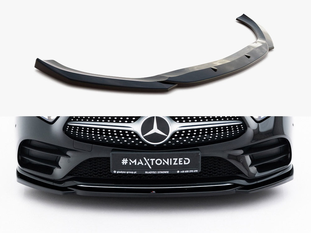 Front Splitter V.1 compatible with Mercedes-Benz CLS AMG Line C257