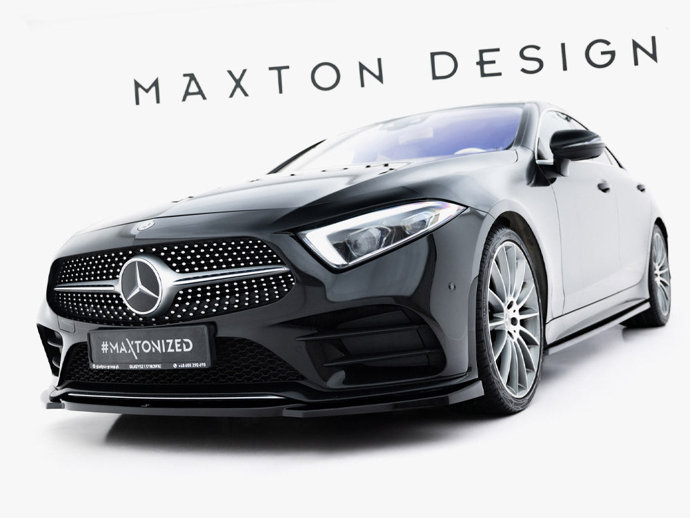 Front Splitter V.1 compatible with Mercedes-Benz CLS AMG Line C257