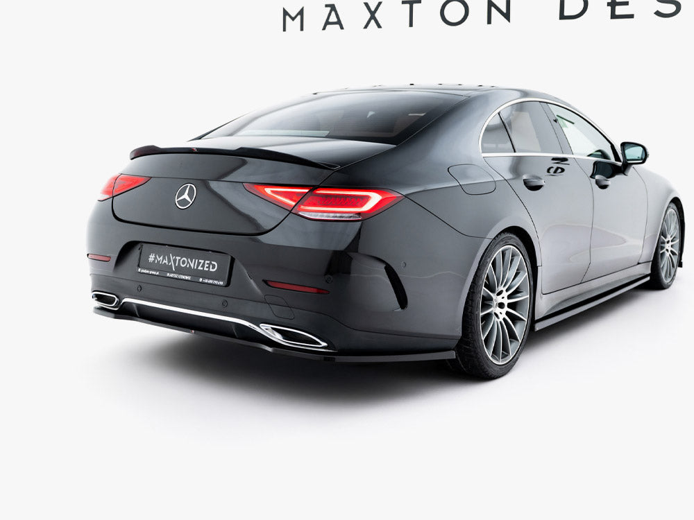Rear Splitter compatible with Mercedes-Benz CLS AMG Line C257