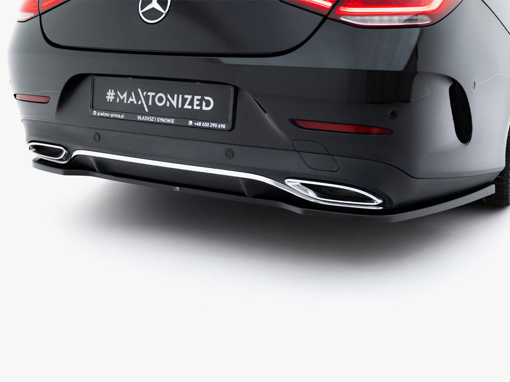 Rear Splitter compatible with Mercedes-Benz CLS AMG Line C257