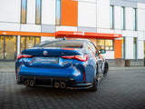 Rear Side Splitters V.2 compatible with BMW M4 G82 / G82 Facelift