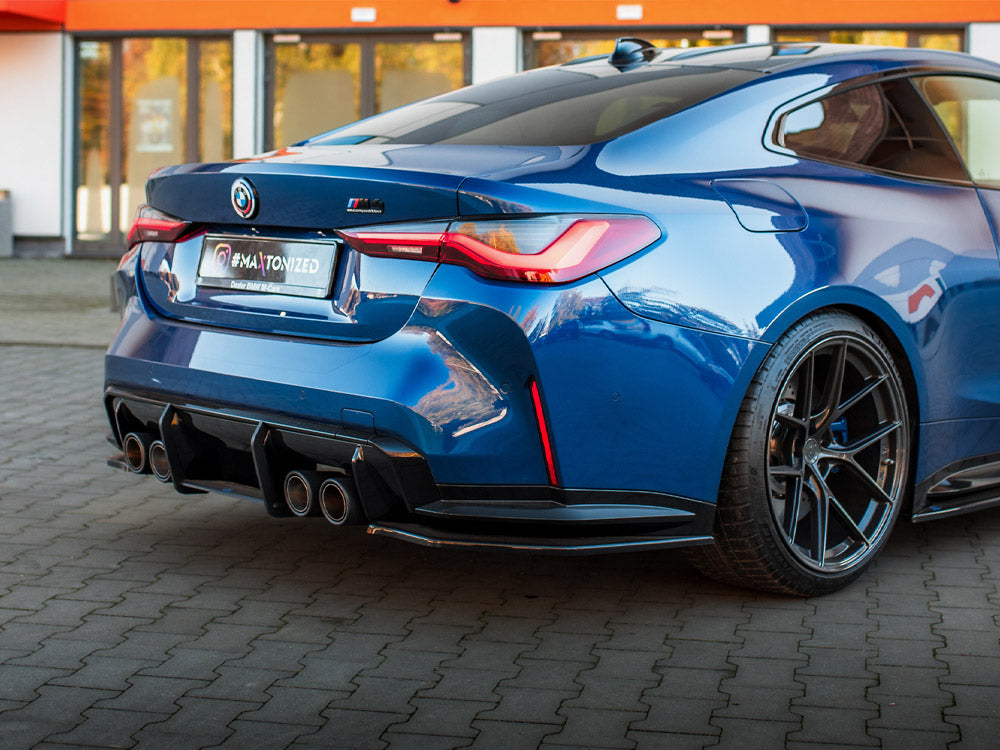 Rear Side Splitters V.2 compatible with BMW M4 G82 / G82 Facelift