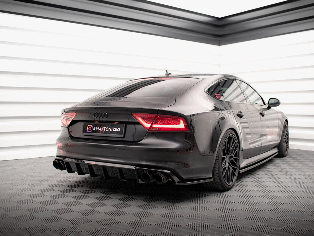 Rear Side Splitters compatible with Audi A7 S Line C7
