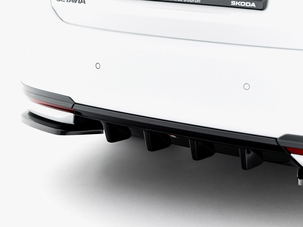 Rear Valance compatible with Skoda Octavia Sportline Liftback / Estate Mk4 Facelift