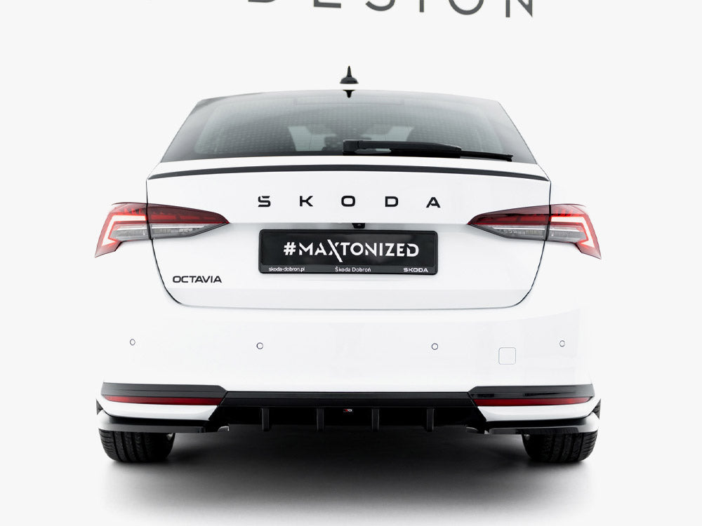 Rear Valance compatible with Skoda Octavia Sportline Liftback / Estate Mk4 Facelift
