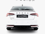 Rear Valance compatible with Skoda Octavia Sportline Liftback / Estate Mk4 Facelift