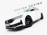 Front Splitter compatible with Skoda Octavia Sportline Liftback / Estate Mk4 Facelift