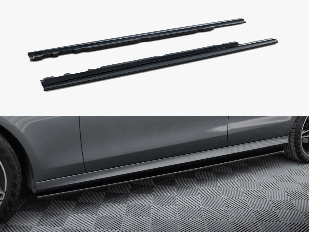 Side Skirts Diffusers compatible with Mercedes-Benz E43 AMG / AMG Line Sedan / Estate W213 / S213