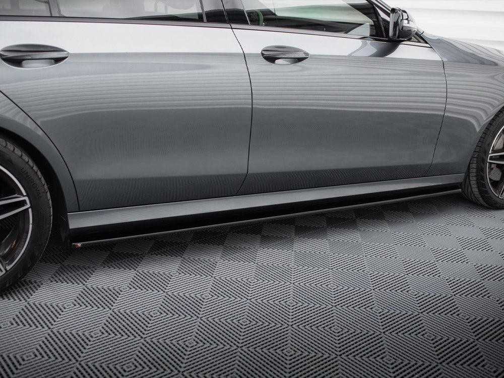 Side Skirts Diffusers compatible with Mercedes-Benz E43 AMG / AMG Line Sedan / Estate W213 / S213