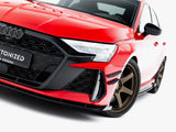 Front Flaps compatible with Audi RS 3 Sedan 8Y Facelift
