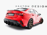 Street PRO Rear Diffuser + Flaps compatible with Audi RS 3 Sedan 8Y Facelift