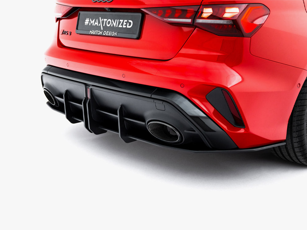 Street PRO Rear Diffuser compatible with Audi RS 3 Sedan 8Y Facelift