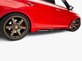 Street PRO Side Skirt Diffusers compatible with Audi RS 3 Sedan 8Y Facelift