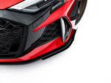 Street PRO Front Splitter + Flaps compatible with Audi RS 3 Sedan 8Y Facelift
