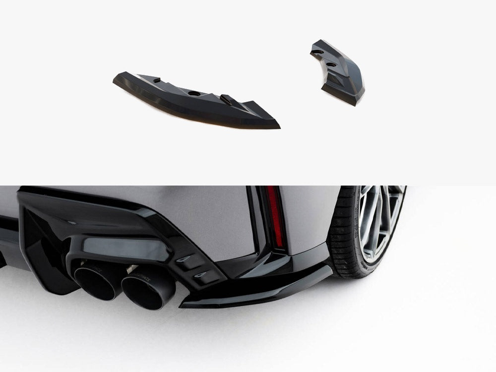 Rear Side Splitters V.1 compatible with BMW M135i F70
