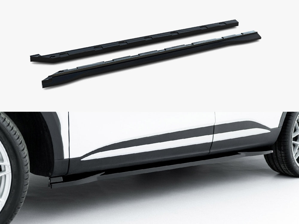 Side Skirts Diffusers compatible with MG HS Mk1 Facelift