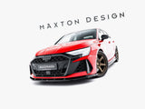 Front Splitter V.1 compatible with Audi RS 3 Sedan 8Y Facelift