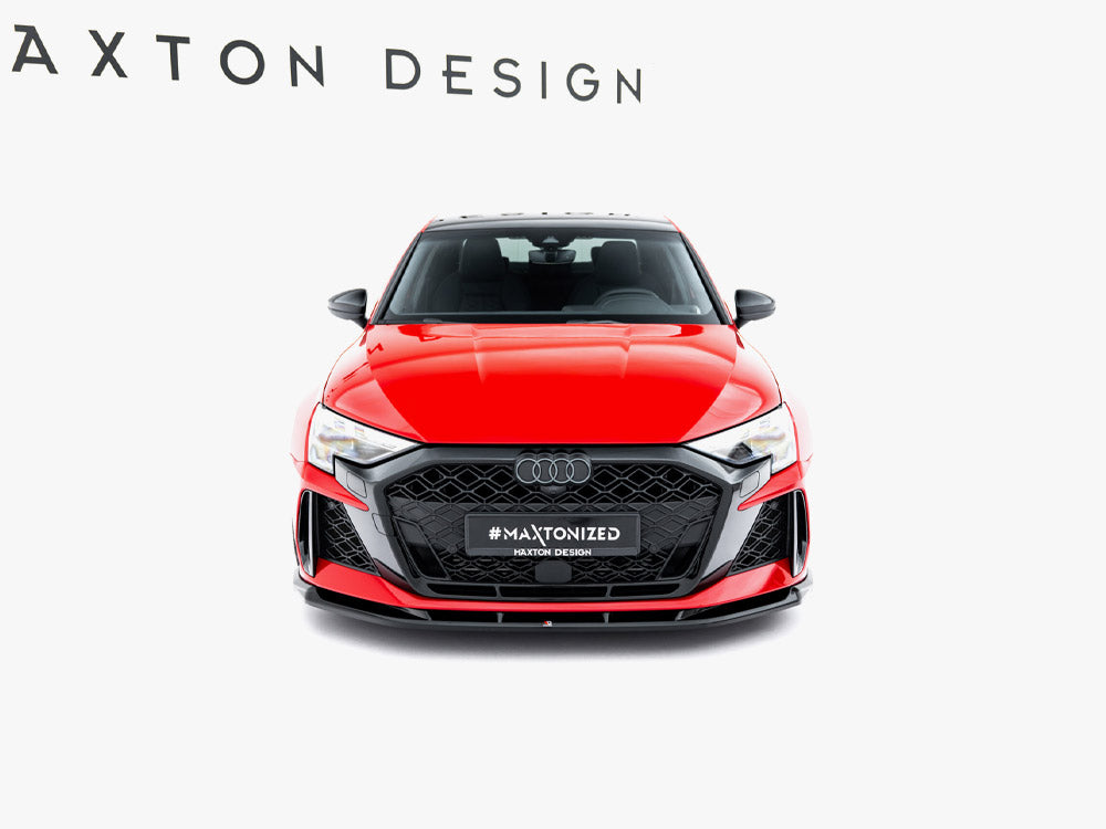 Front Splitter V.1 compatible with Audi RS 3 Sedan 8Y Facelift