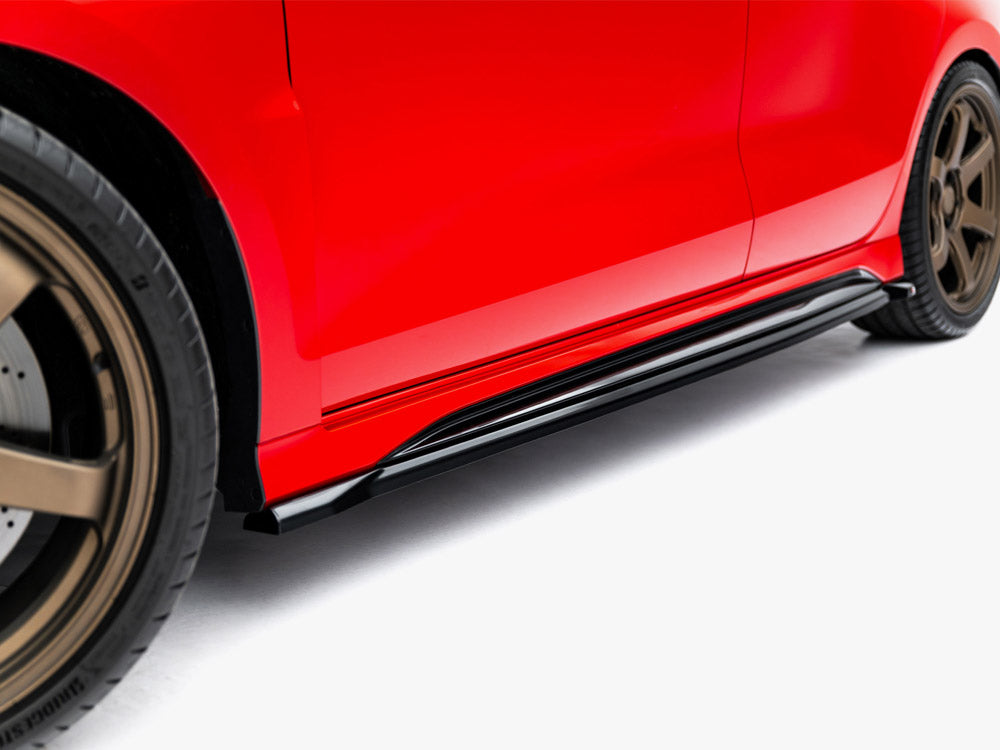 Side Skirts Diffusers V.1 compatible with Audi RS 3 Sedan 8Y / 8Y Facelift